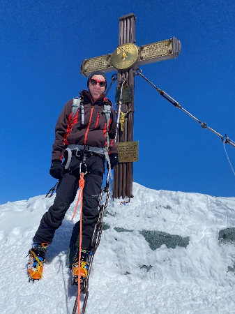 Lorenz Riegler am Großglockner